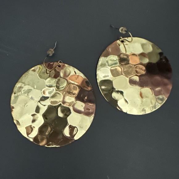 Vintage Jewelry - Round statement earrings